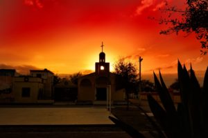 Voyage incentive au Mexique : église de style colonial dans le Yucatán